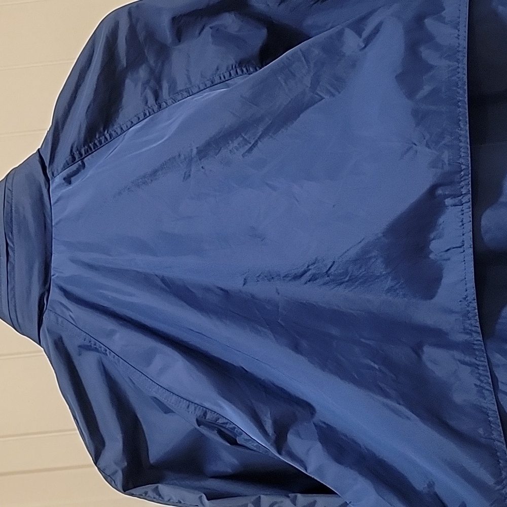 Woolrich Vintage Mens Royal Blue Windbreaker Size Small - Picture 7 of 13